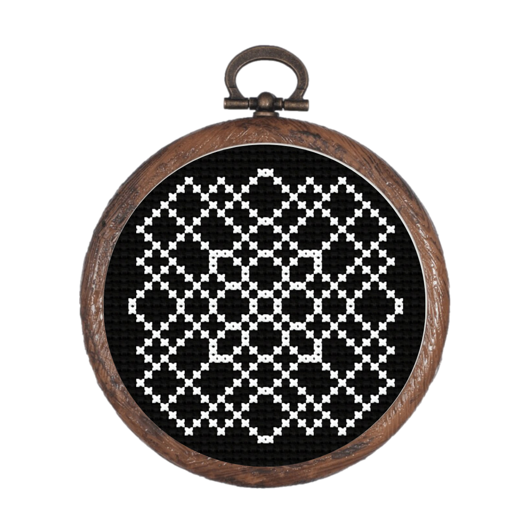 Free Mini Mandala - PDF Cross Stitch Pattern