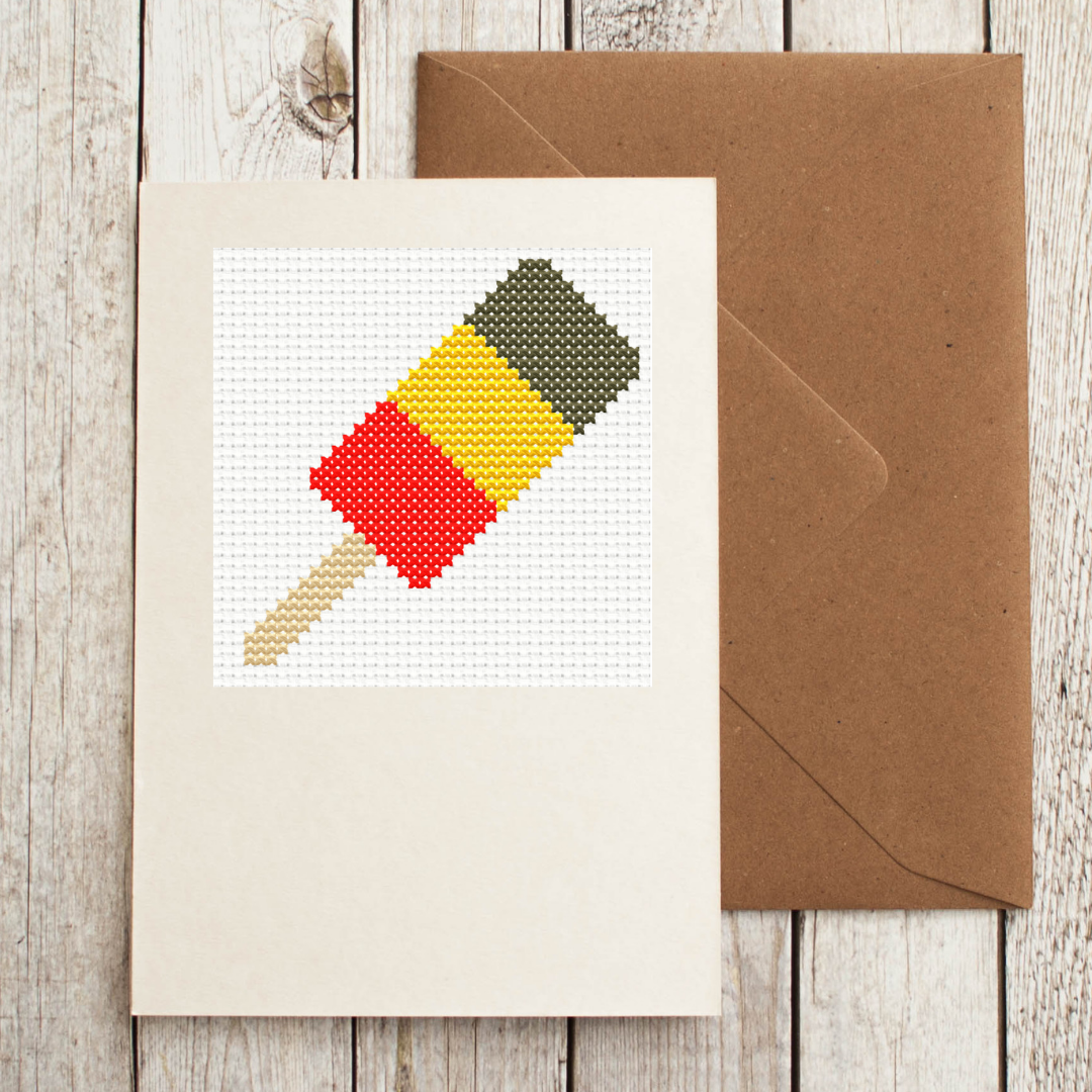 Free Ice Lolly - PDF Cross Stitch Pattern