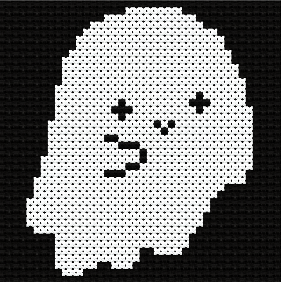 Free Little Ghost - PDF Cross Stitch Pattern