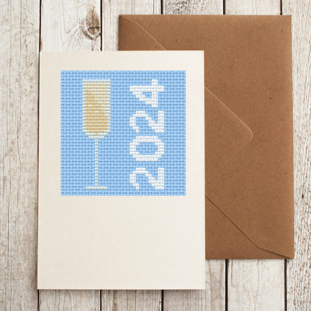 Free Hello 2024 - PDF Cross Stitch Pattern