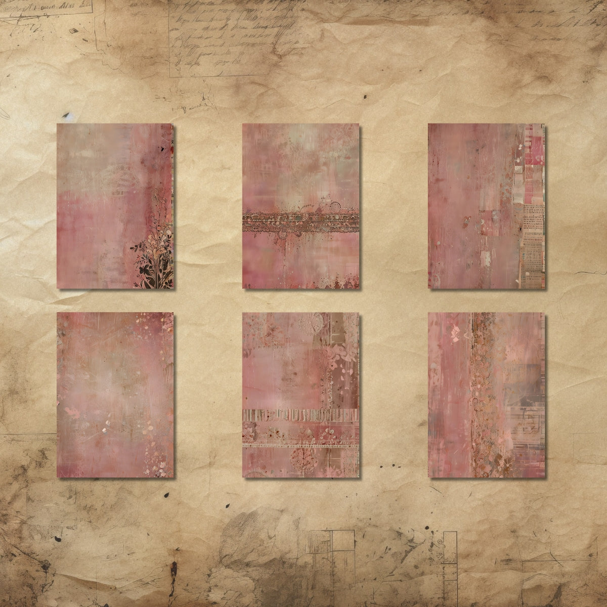 Pastel Pink Background Papers