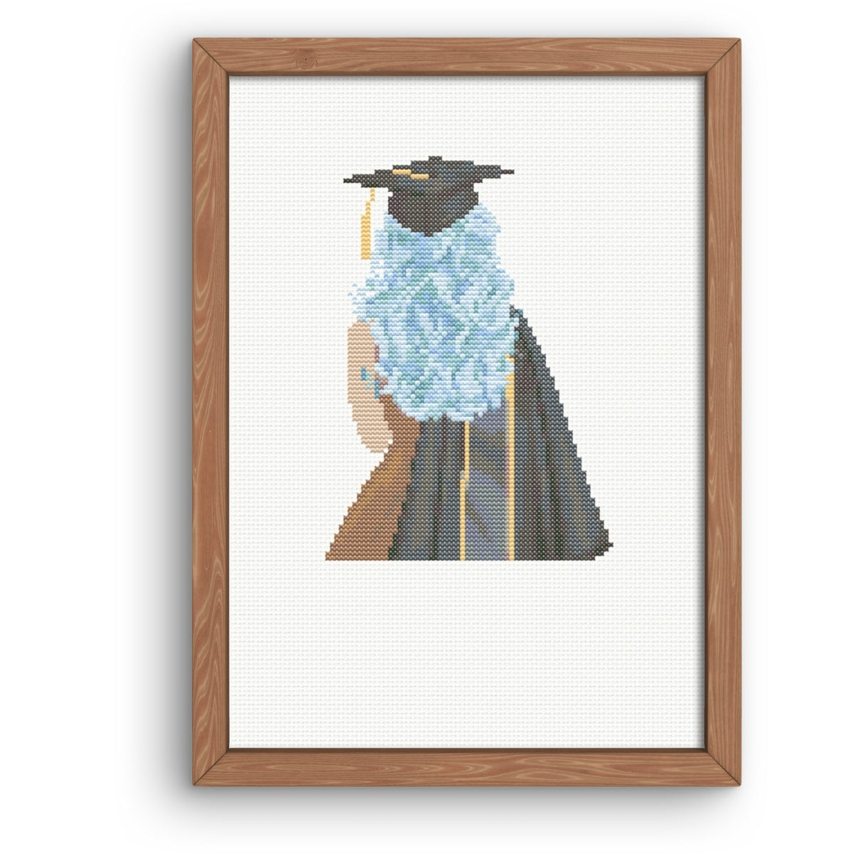 Graduation Girl Cross Stitch