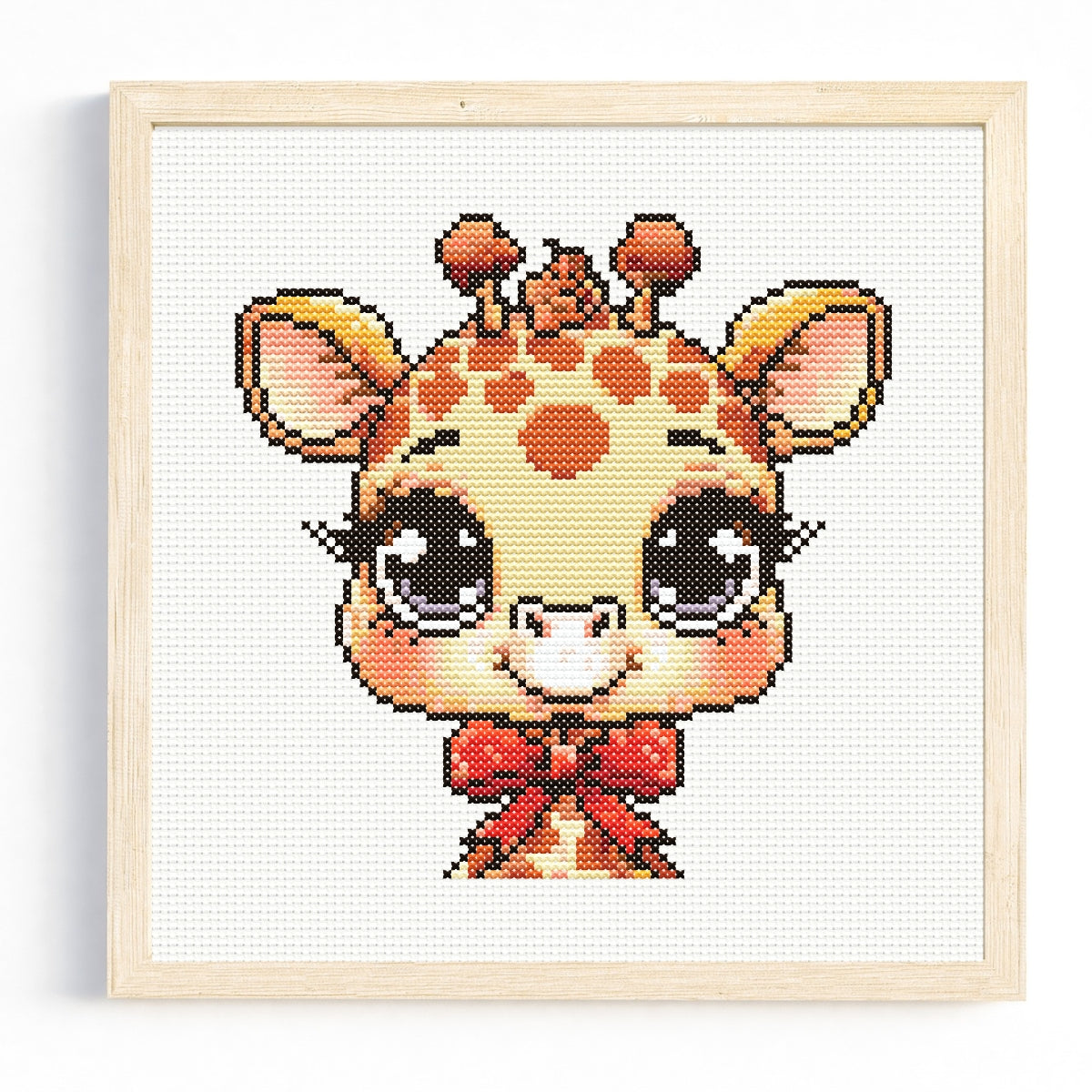 Cute Giraffe Cross Stitch Pattern