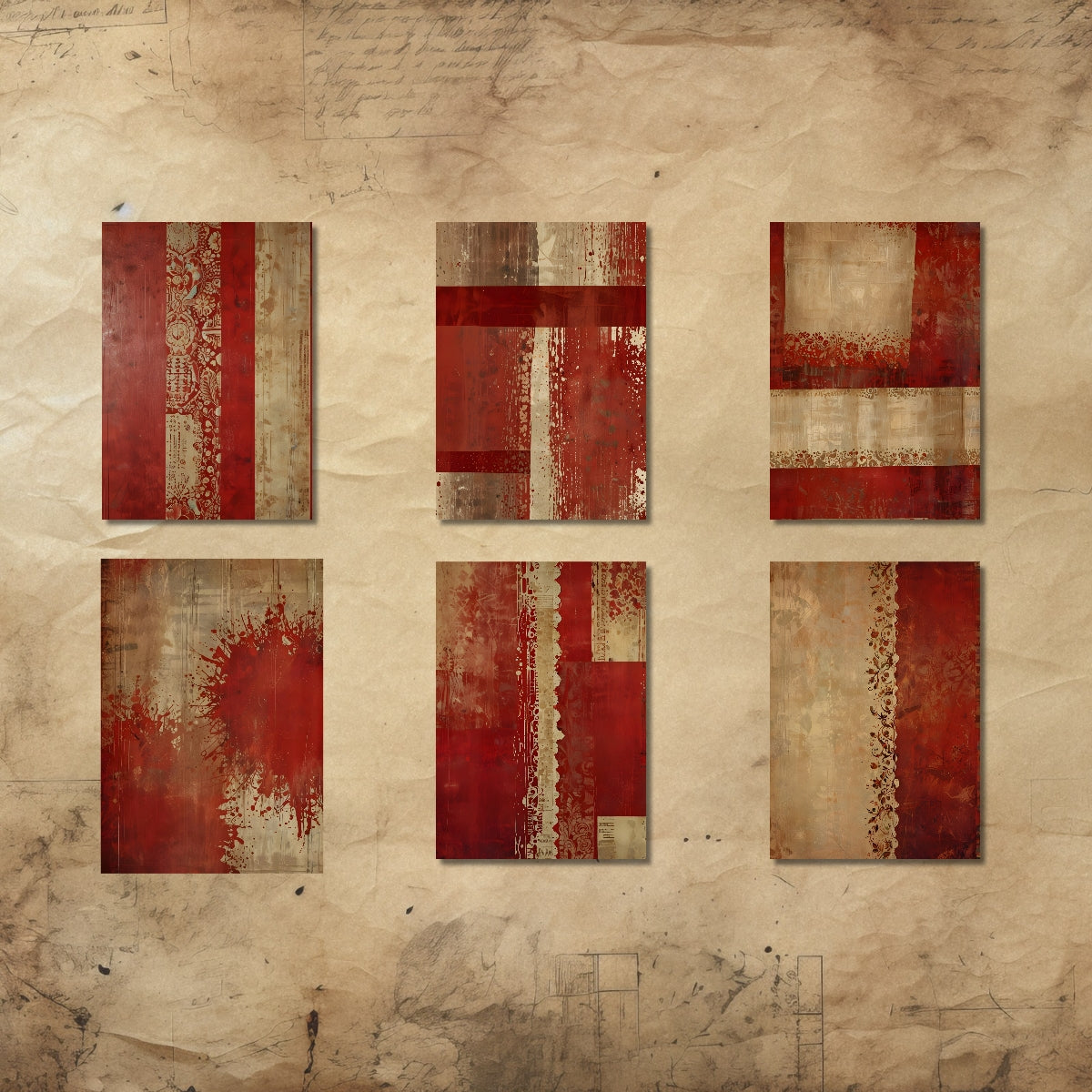 Junk Journal Background Papers
