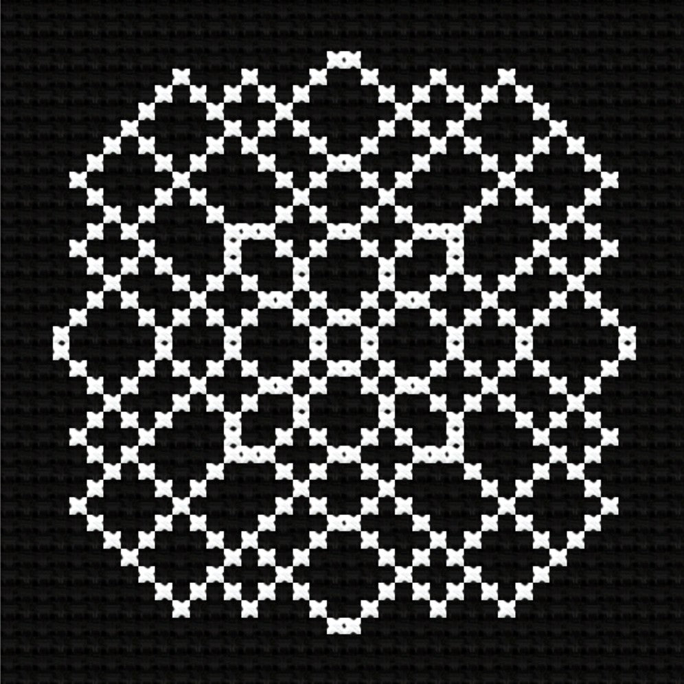 Free Mini Mandala - PDF Cross Stitch Pattern