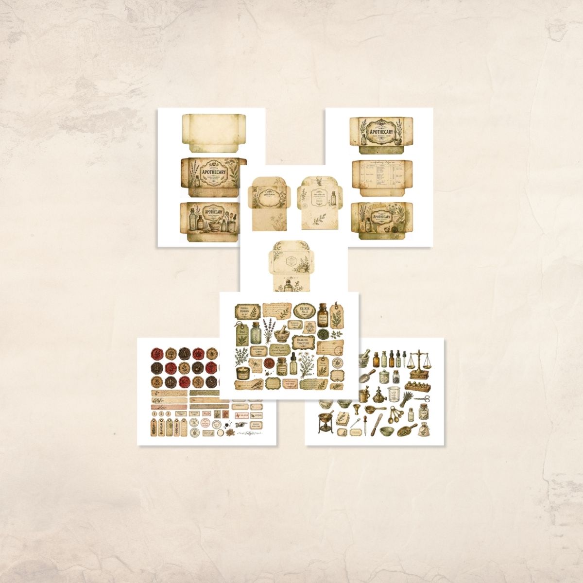 Apothecary Junk Journal Kit