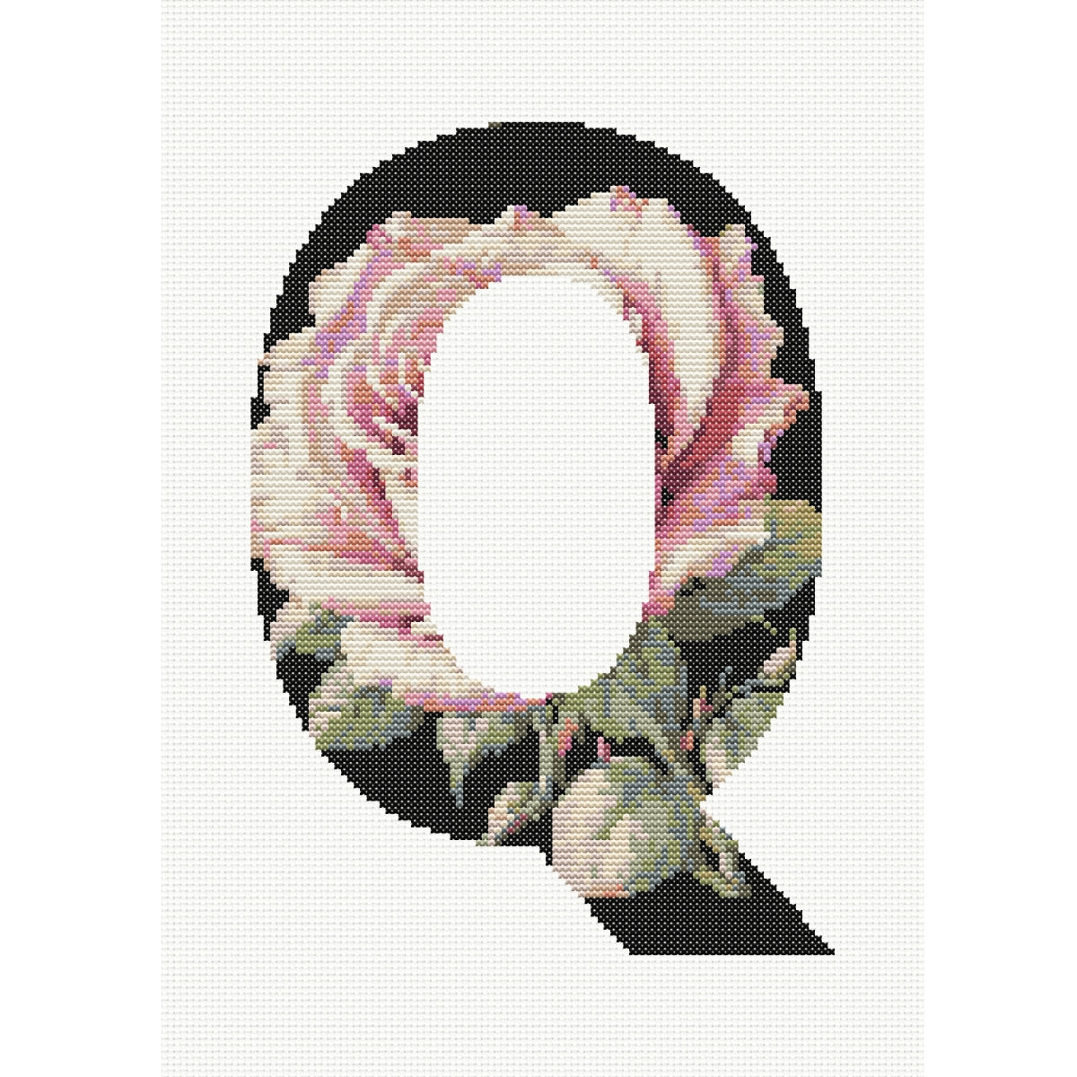 Letter Cross Stitch Pattern