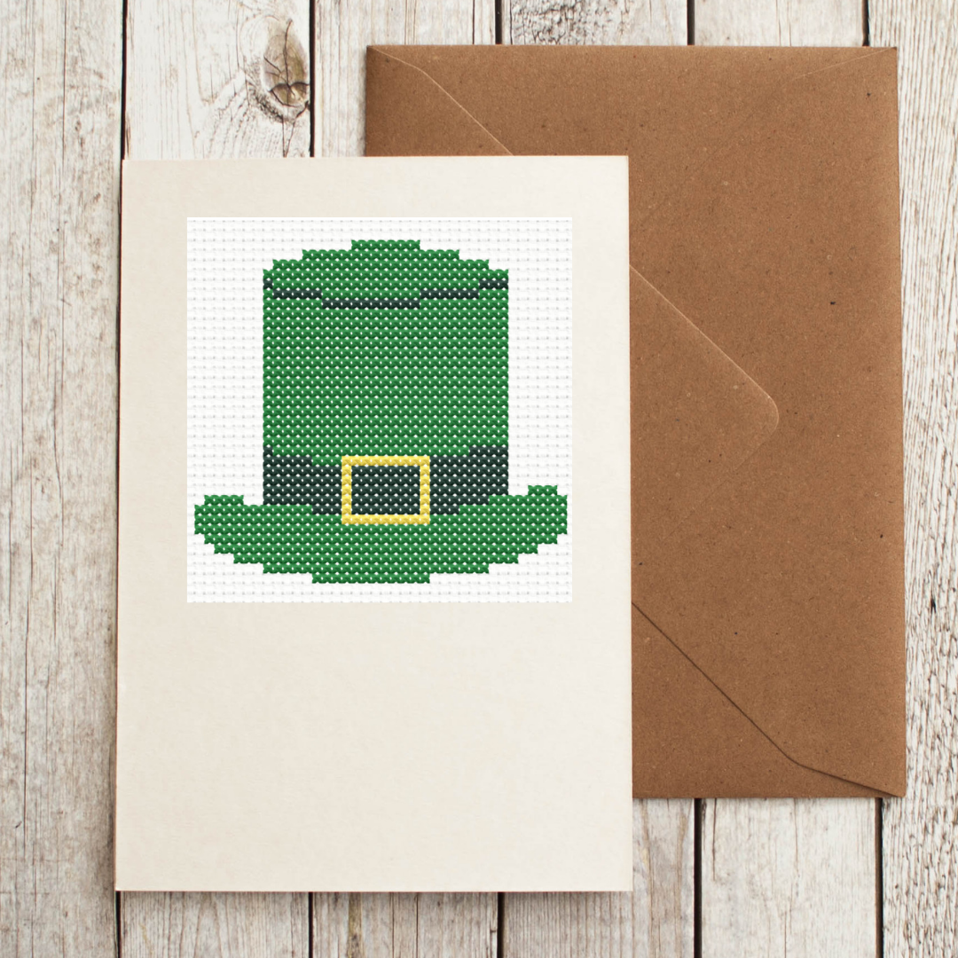Free Leprechaun Hat - PDF Cross Stitch Pattern