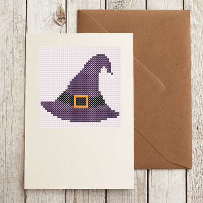 Free Witches Hat - PDF Cross Stitch Pattern 