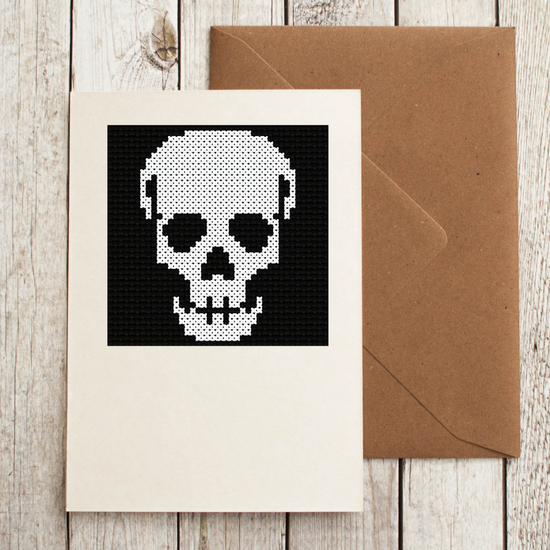 Free Skull - PDF Cross Stitch Pattern 