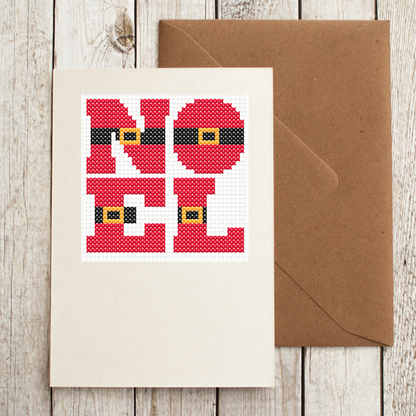 Free Mini Christmas Noel - PDF Cross Stitch Pattern 