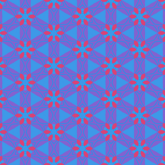 Purple & Blue Abstract Seamless Pattern 79.0 - Printable Scrapbook Paper