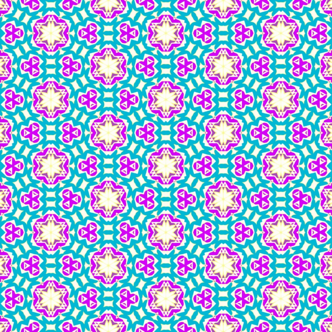 Turquoise & Pink Abstract Seamless Pattern 92.0 - Printable Scrapbook Paper
