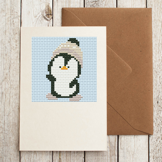 Free Cute Little Penguin - PDF Cross Stitch Pattern