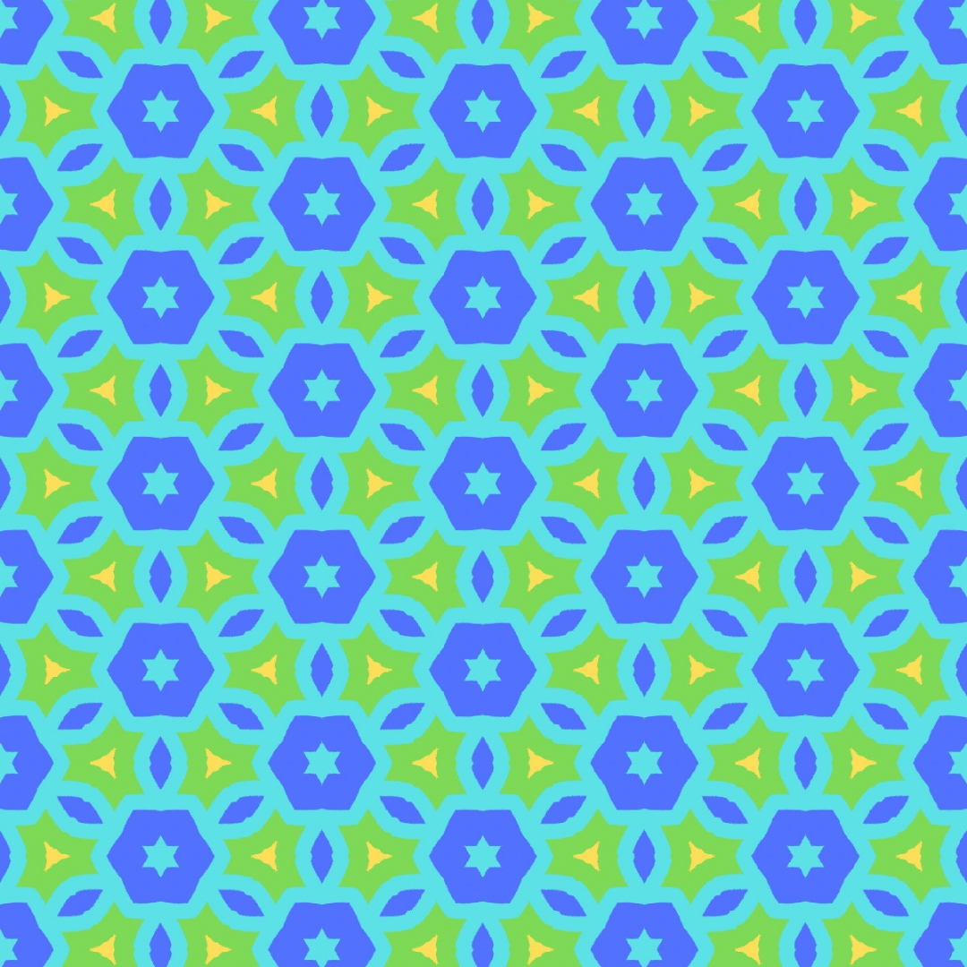 Blue & Green Abstract Seamless Pattern 97.0 - Printable Scrapbook Paper