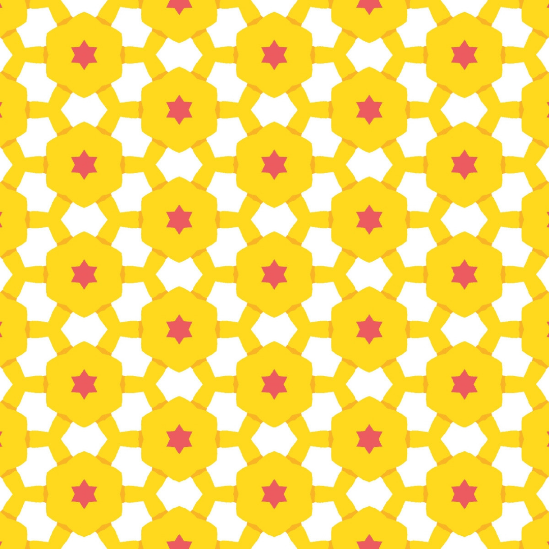 Yellow Abstract Seamless Pattern 100.0 - Printable Scrapbook Paper