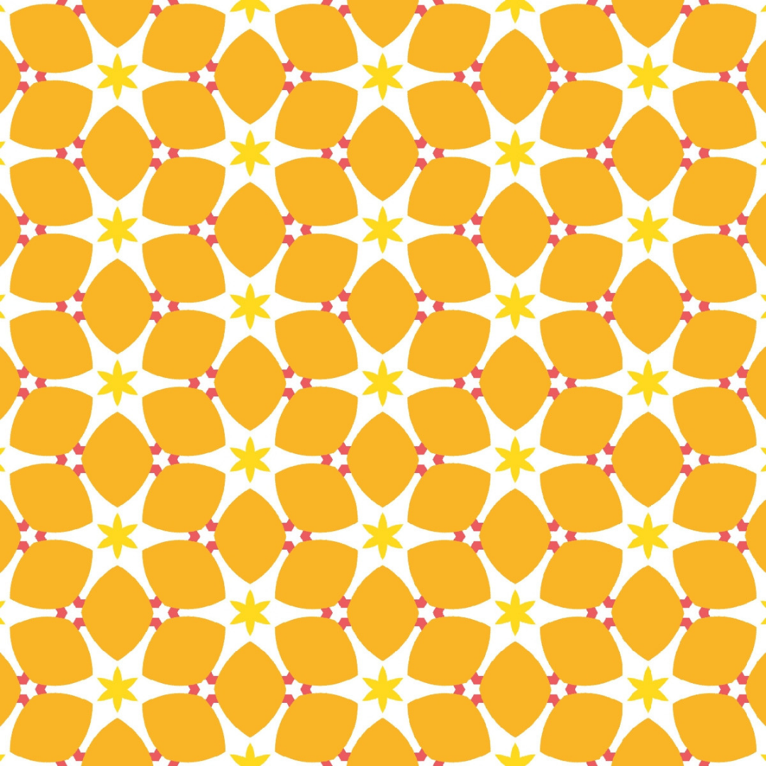 Orange Abstract Seamless Pattern 101.0 - Printable Scrapbook Paper