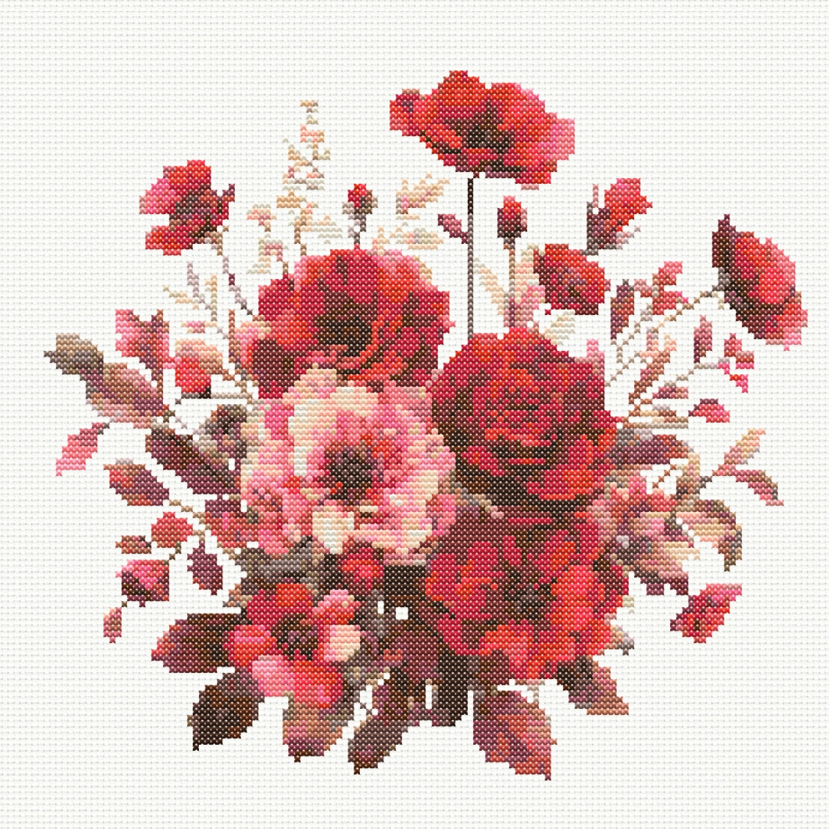 Floral Cross Stitch 