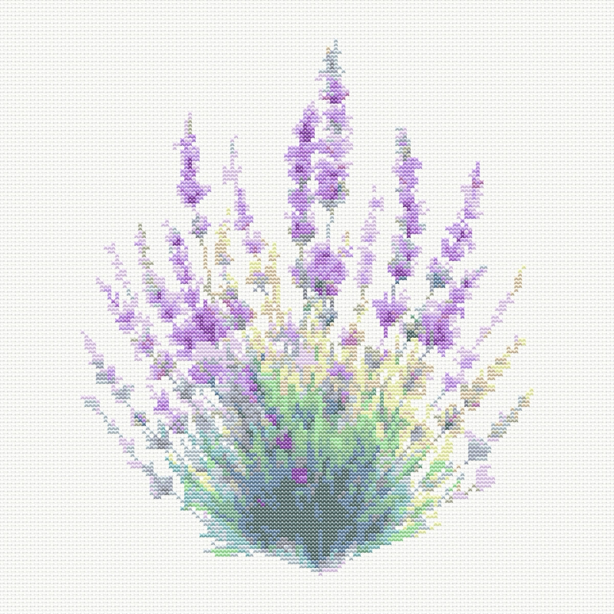 Lavender Cross Stitch