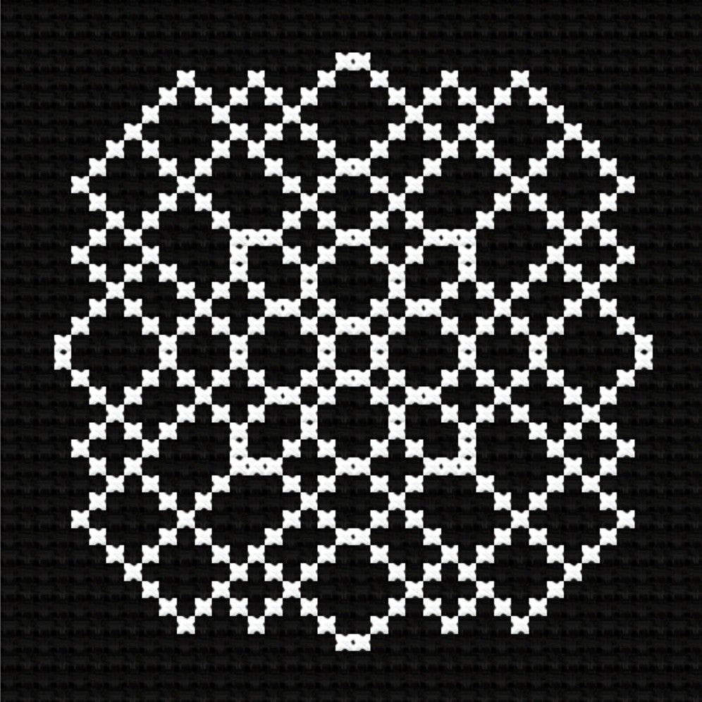 Free Mini Mandala - PDF Cross Stitch Pattern 