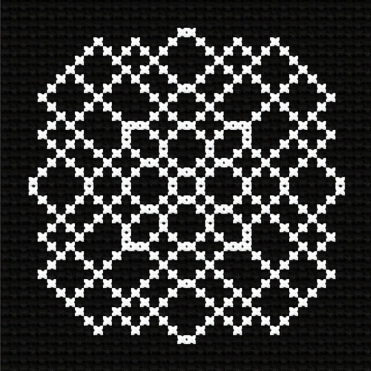 Free Mini Mandala - PDF Cross Stitch Pattern 