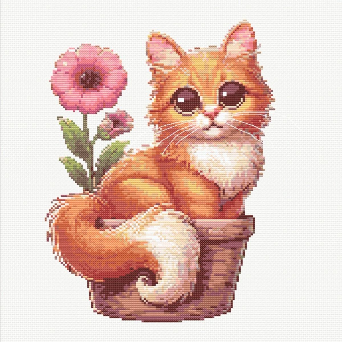 Cat Cross Stitch Pattern