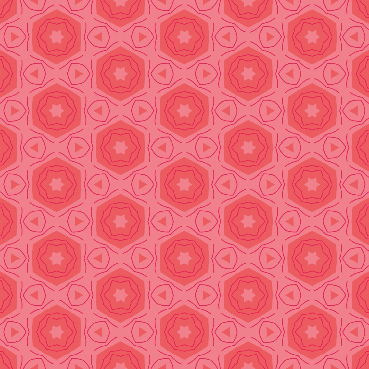 Red Abstract Seamless Pattern 17.0 - Printable Scrapbook Paper 