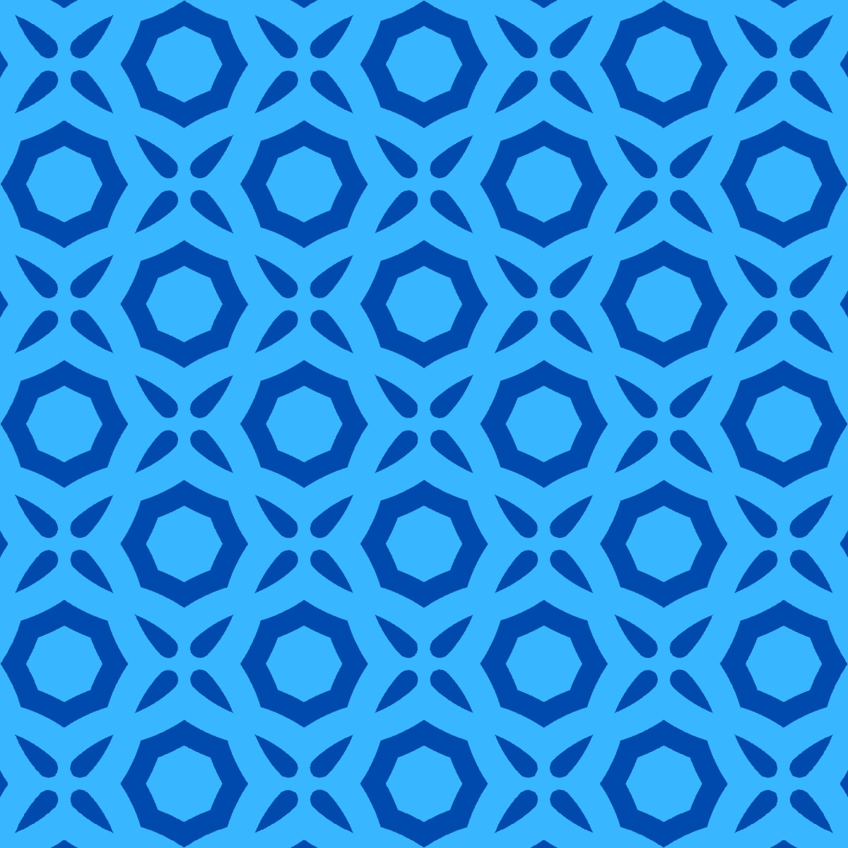 Blue Abstract Seamless Pattern 35.0 - Printable Scrapbook Paper 