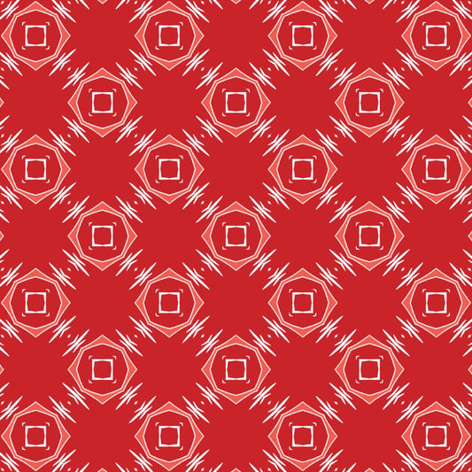 Red Abstract Seamless Pattern 28.0 - Printable Scrapbook Paper 