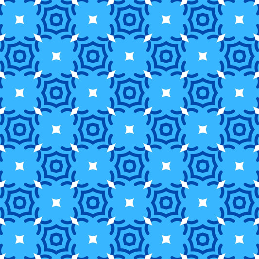 Blue Abstract Seamless Pattern 34.0 - Printable Scrapbook Paper 