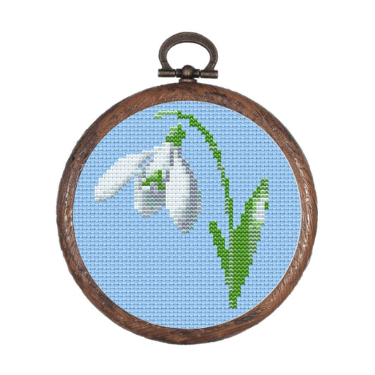 Simple Snowdrop - PDF Cross Stitch Pattern