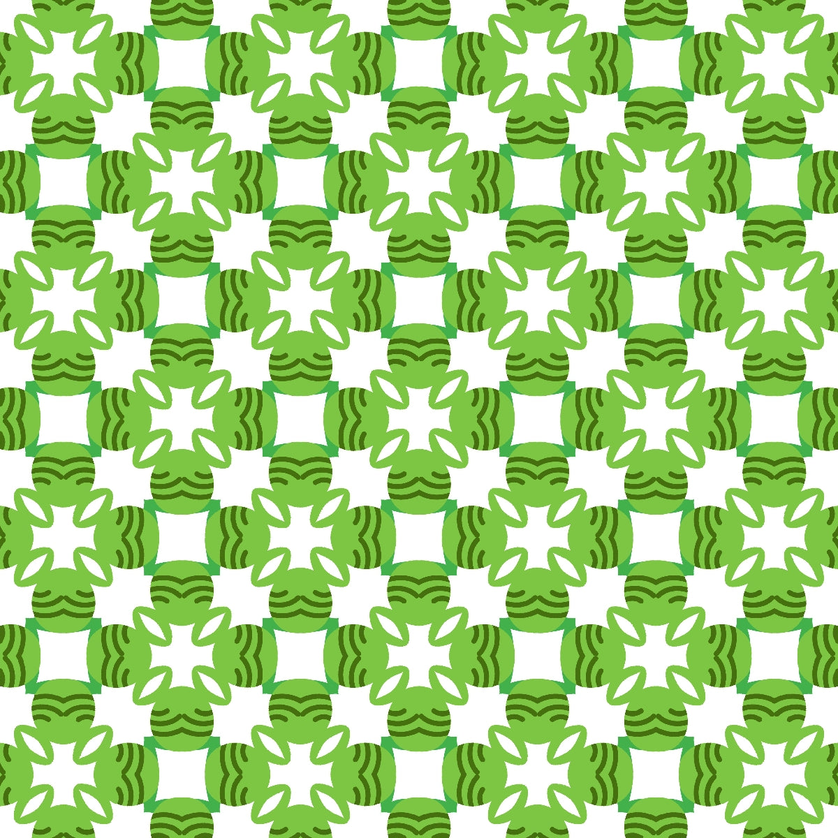 Green Abstract Seamless Pattern 36.0 - Printable Scrapbook Paper 