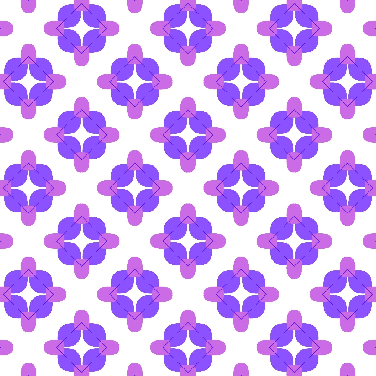 Purple & White Abstract Seamless Pattern 39.0 - Printable Scrapbook Paper 