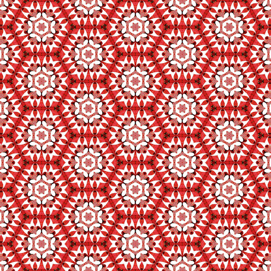 Red Abstract Seamless Pattern 54.0 - Printable Scrapbook Paper 