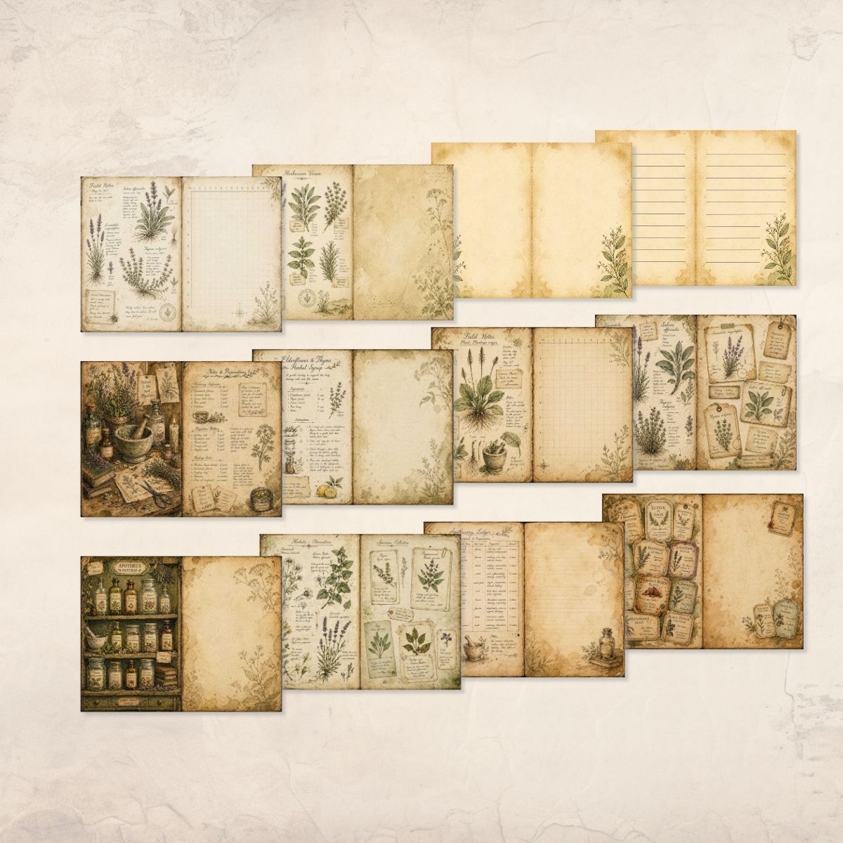 Apothecary Junk Journal Kit