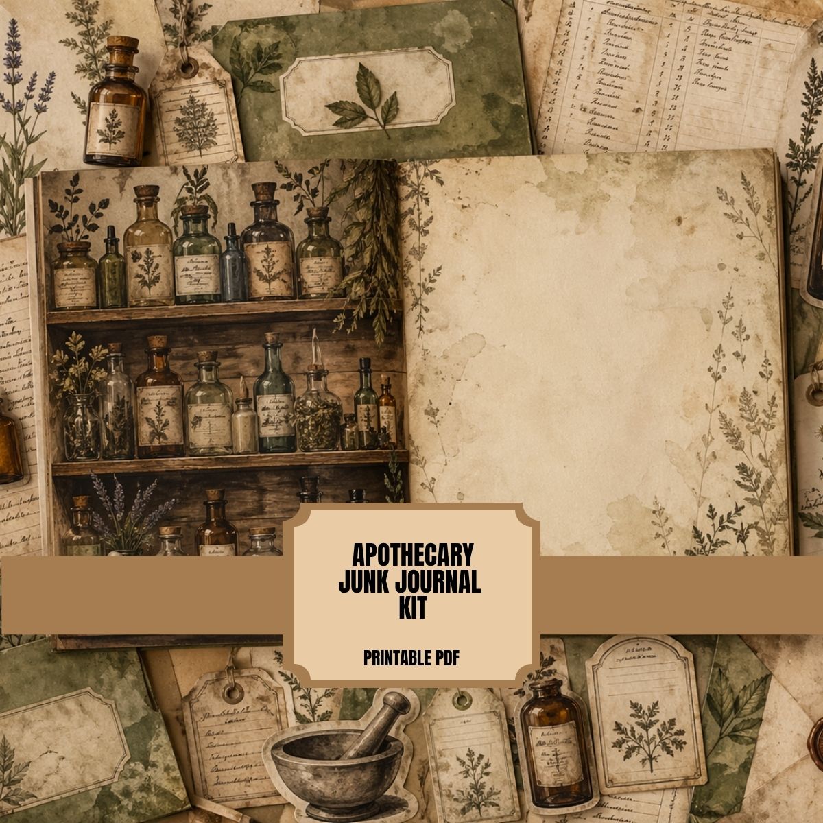 Apothecary Junk Journal Kit
