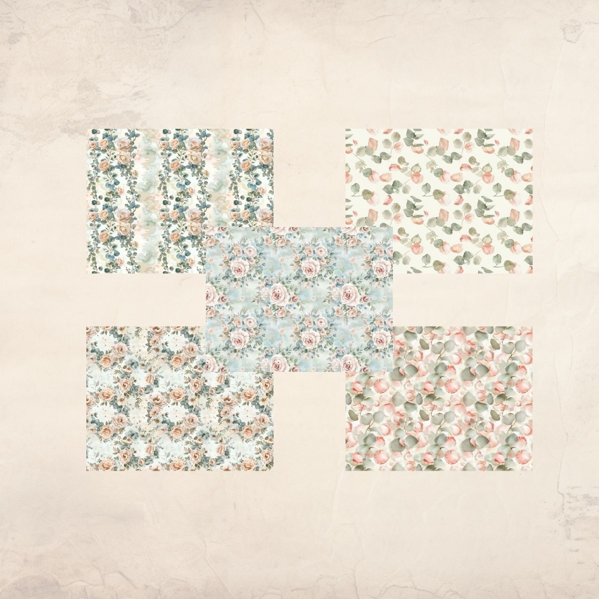 Vintage Rose Junk Journal Papers