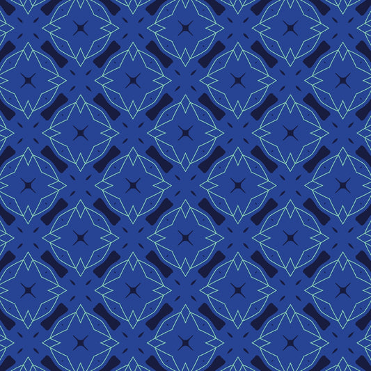 Blue Abstract Seamless Pattern 22.0 - Printable Scrapbook Paper