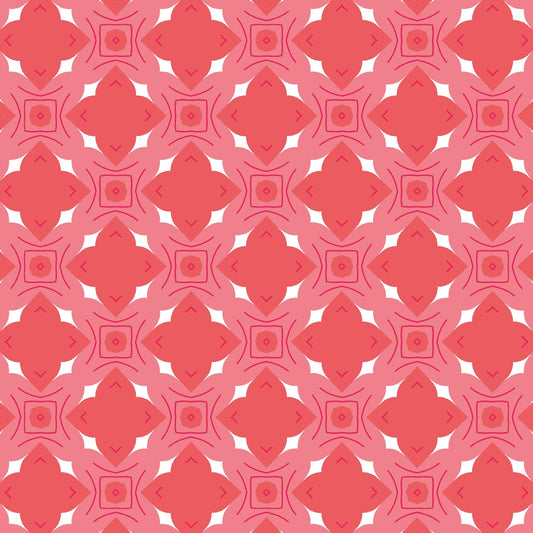 Red Abstract Seamless Pattern 7.0 - Printable Scrapbook Paper 