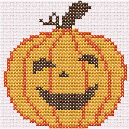 Free Pumpkin - PDF Cross Stitch Pattern 
