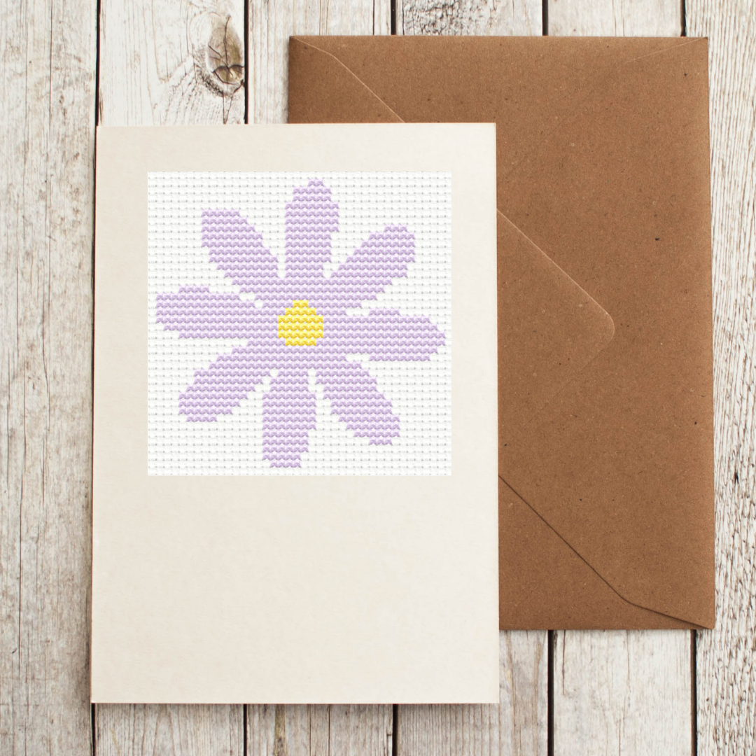 Free Simple Flower - PDF Cross Stitch Pattern 