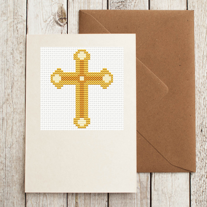Free Simple Cross - PDF Cross Stitch Pattern 